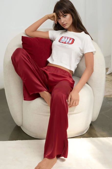 Bedrucktes Regular-Fit Crewneck T-Shirt aus 100% Baumwolle - Image 2