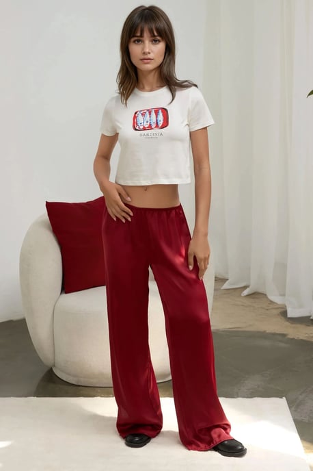 Bedrucktes Regular-Fit Crewneck T-Shirt aus 100% Baumwolle - Image 5
