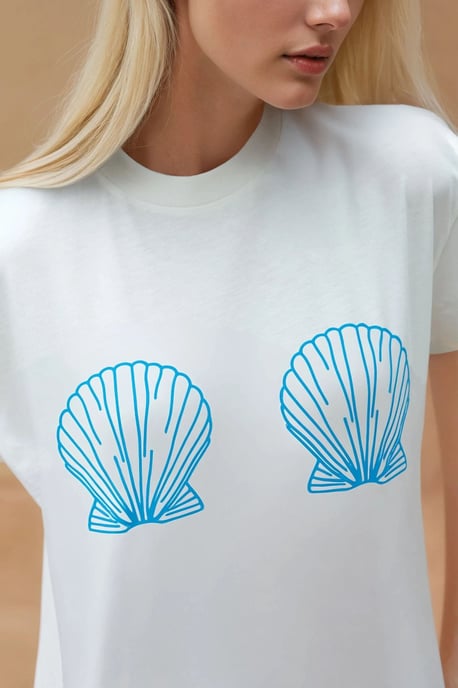 Bedrucktes T-Shirt mit regulärer Passform aus 100% Baumwolle - Image 3