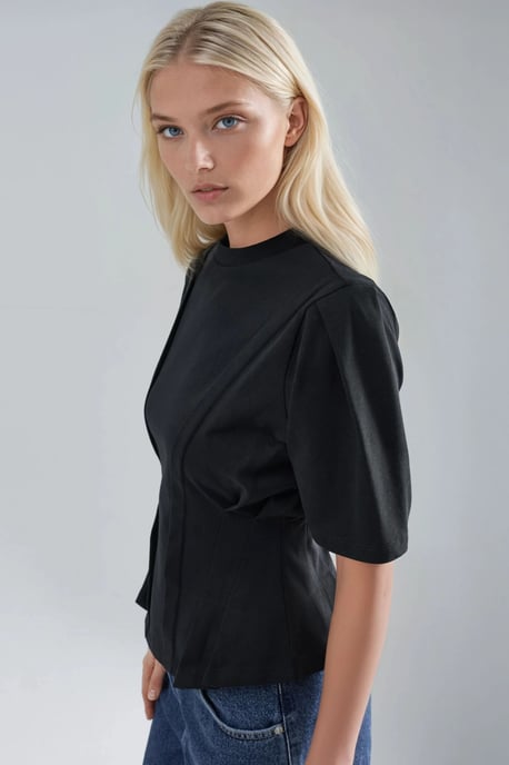 Bequeme Crew-Neck T-Shirt - Image 3