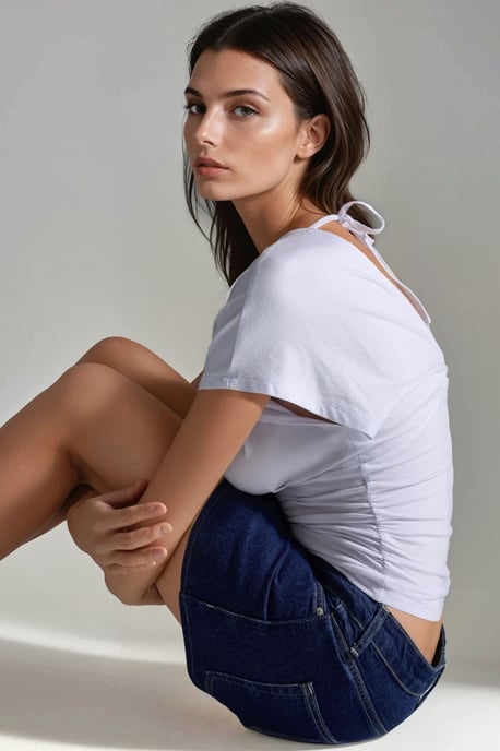 Rüschenshirt mit V-Ausschnitt - Image 4