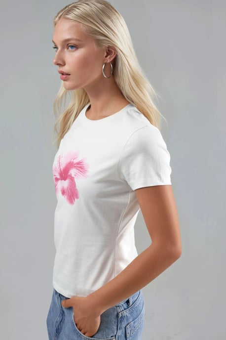 Musterbedrucktes T-Shirt - Image 4