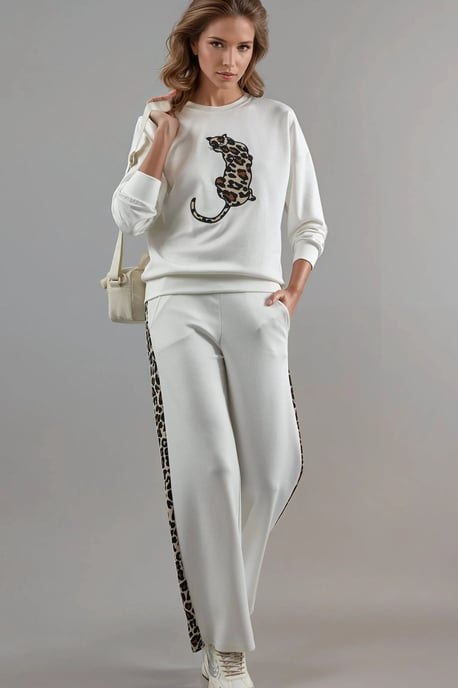 Modal Touch Leopard-Muster Zweiteiler - Image 1