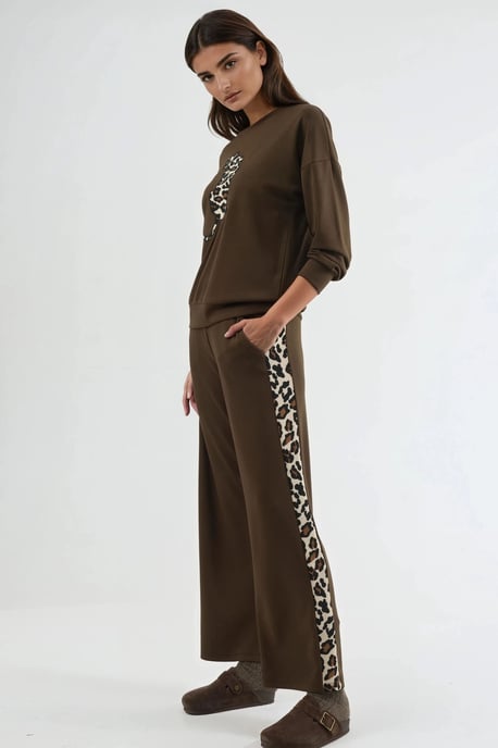 Modal Touch Leopardenmuster Zwei-Teiler Set - Image 2