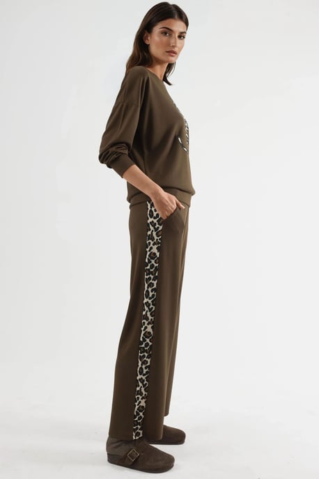 Modal Touch Leopardenmuster Zwei-Teiler Set - Image 4