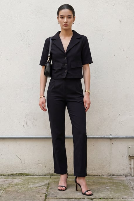 Shirt mit Taschen-Detail & Hose Zweiteiliges Set - Image 5