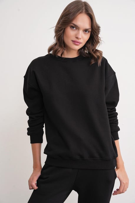 Basic Sweatshirt- und Jogger-Zweiteiler - Image 3