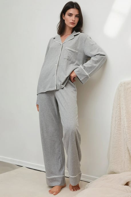 Weiches Baumwoll-Pyjama-Set - Image 2