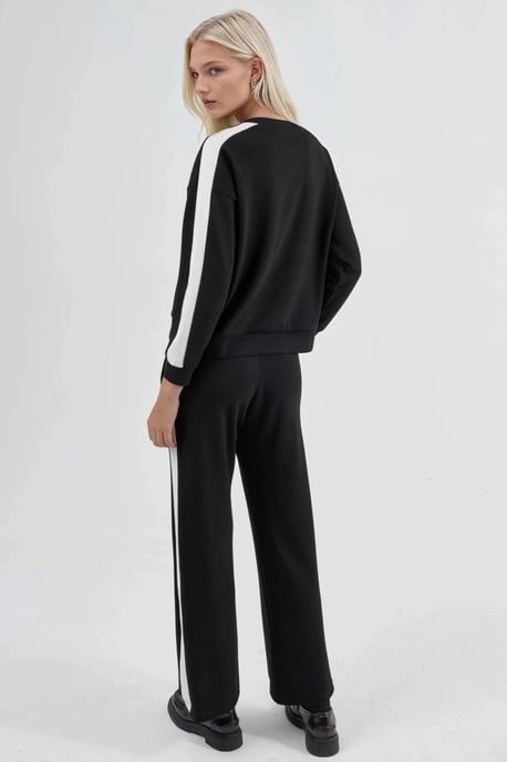 Modal Touch Regular Fit Sweatshirt- und Hosen-Set - Image 3