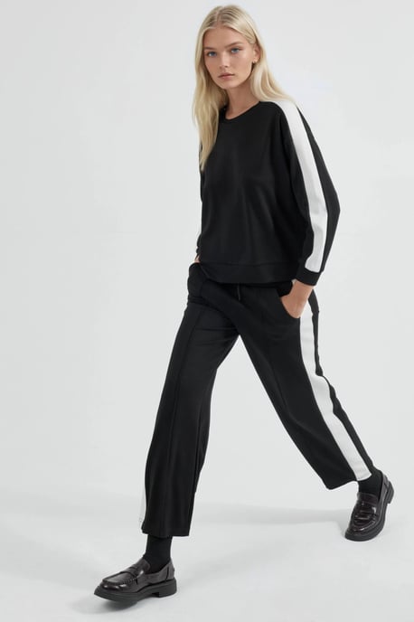 Modal Touch Regular Fit Sweatshirt- und Hosen-Set - Image 5