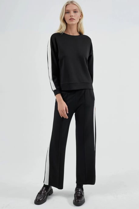 Modal Touch Regular Fit Sweatshirt- und Hosen-Set - Image 6