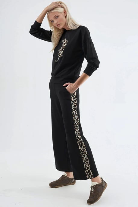 Modal Touch Leopardenmuster Zweiteiliges Set - Image 2