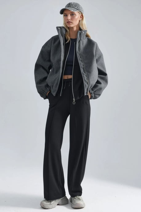 Modal Touch Zip-Hoodie & Ripp-Hose Set - Image 4