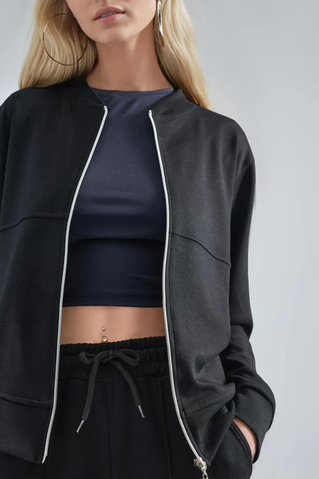 Modal Touch Zip-Hoodie & Ripp-Hose Set - Image 6