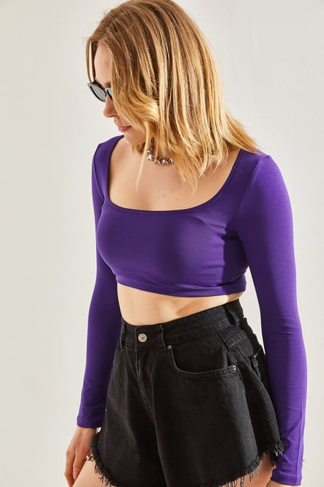 Basic Cropped Top - Image 6