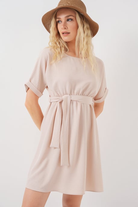 Mini-Kleid mit Schleife - Image 3