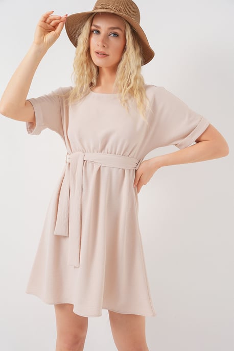 Mini-Kleid mit Schleife - Image 4