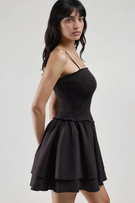 Rüschenshirt Mini Kleid - Image 2