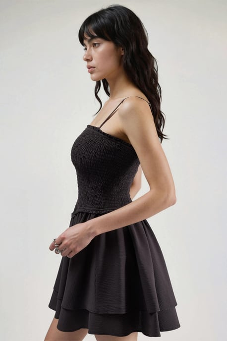 Rüschenshirt Mini Kleid - Image 5