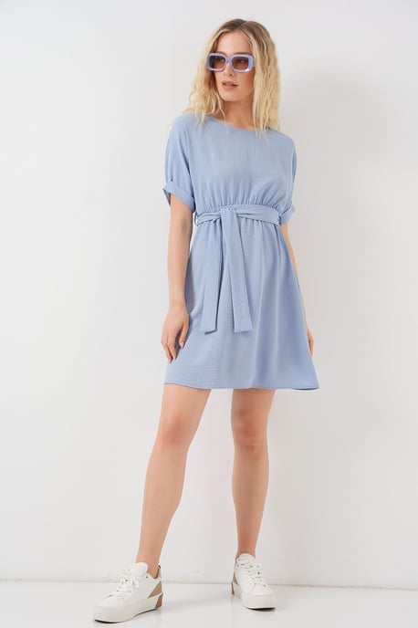 Mini-Kleid mit Schleifenbindeband - Image 2
