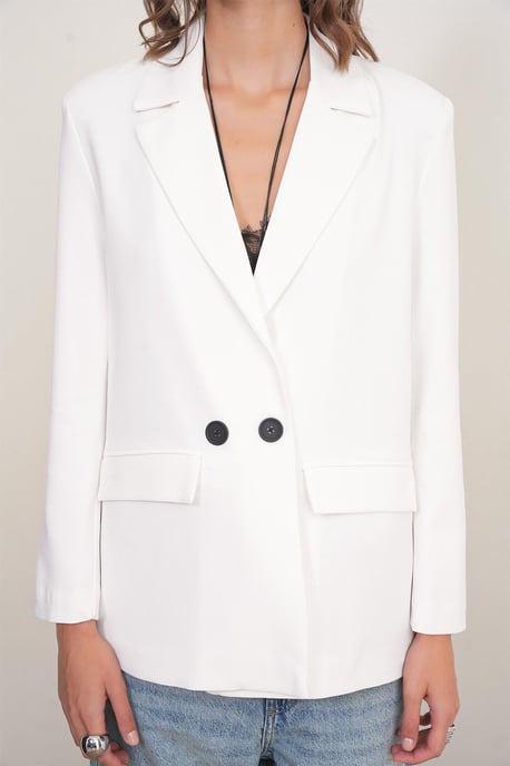 Langärmeliger, knöpfbarer Blazer - Image 5