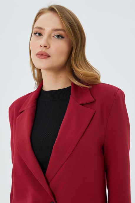 Langärmliger, geknöpfter Blazer - Image 3