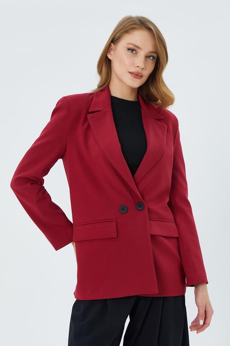 Langärmliger, geknöpfter Blazer - Image 4