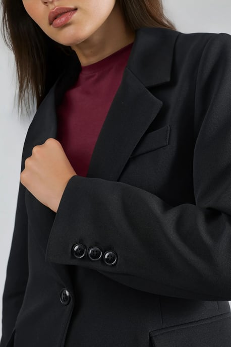 Schlanker Blazerjacke - Image 3