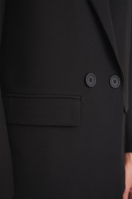 Langärmliger geknöpfter Blazer - Image 4