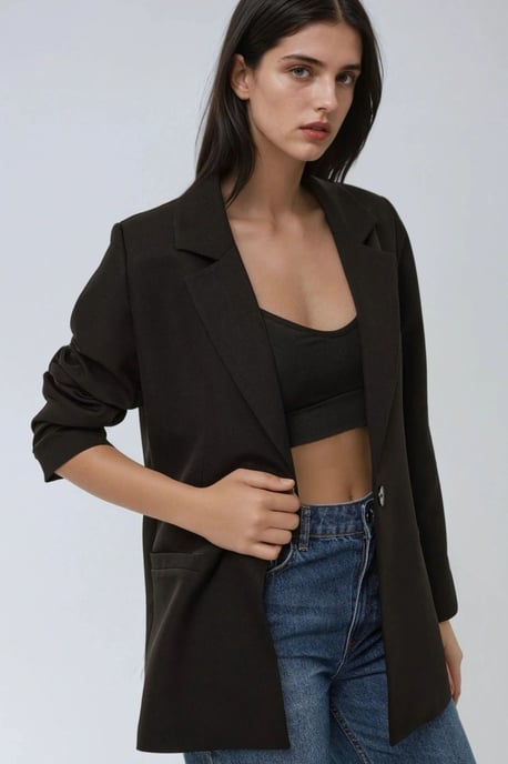Leopardenfutter Blazerjacke - Image 3