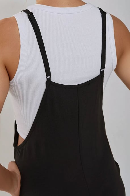 Halter-Neck Regular Fit Jumpsuit mit Tasche - Image 4