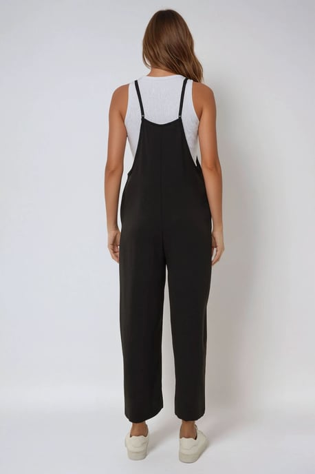 Halter-Neck Regular Fit Jumpsuit mit Tasche - Image 6