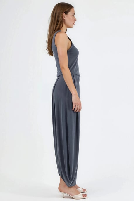 Falten-Modal-Jumpsuit - Image 3