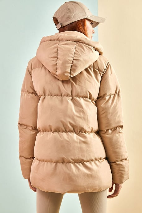 Kapuzenteil Dicke Daunenjacke - Image 3