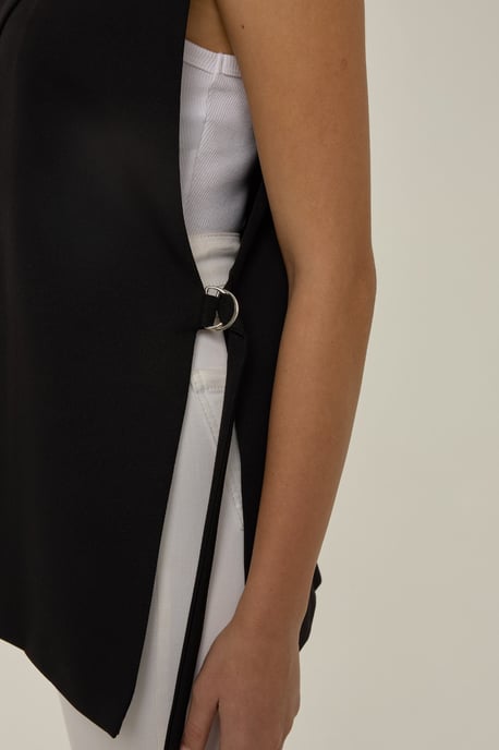 Zugestecktes Detailweste mit Jackenkragen - Image 3