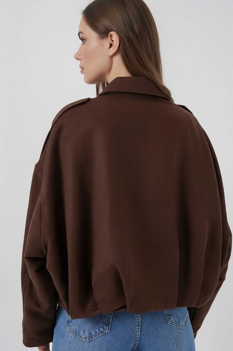 Übergroße Reißverschlussjacke - Image 3