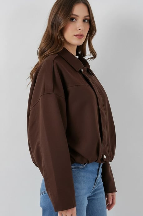 Übergroße Reißverschlussjacke - Image 4