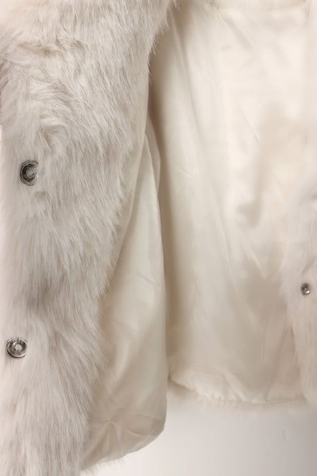 Faux-Fur-Schalkragenjacke - Image 5