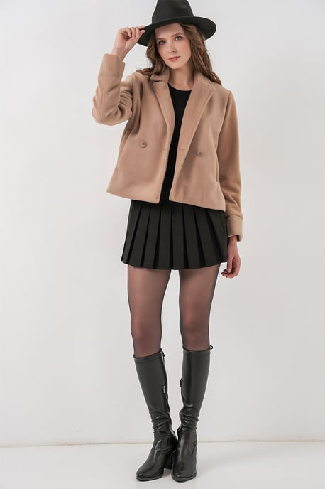 Strukturierte Doppelreiherjacke - Image 2