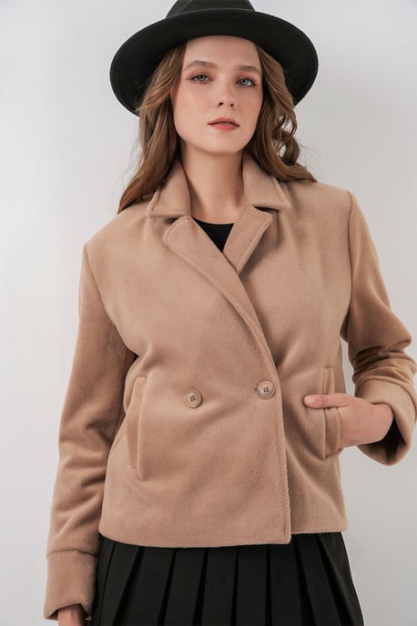 Strukturierte Doppelreiherjacke - Image 3