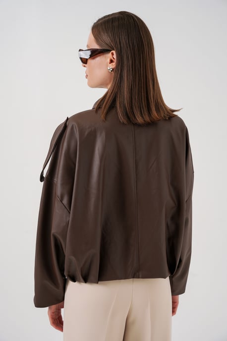 Übergroße Reißverschlussjacke - Image 6