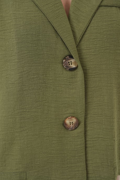 Gekürztes Button-Up Hemd - Image 4