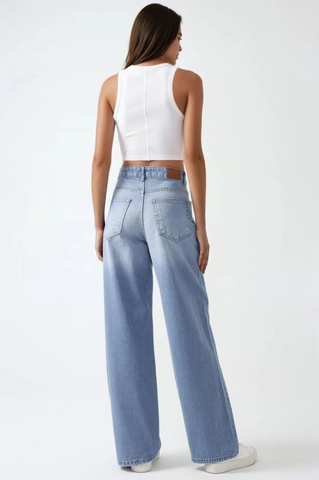 Baggy Fit Denim-Jeans - Image 3