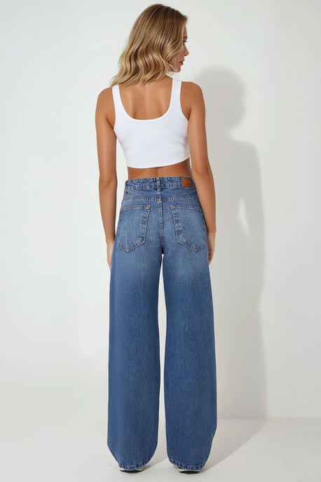 Baggy Fit Denim Jeans - Image 6