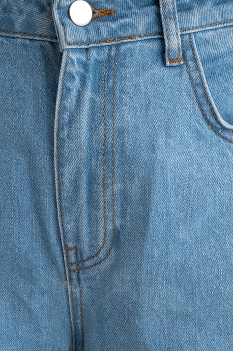 Hochtaillierte Gerade Jeans - Image 5