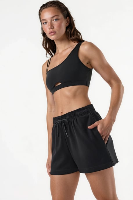Modal Touch Entspannt Fit Shorts - Image 3