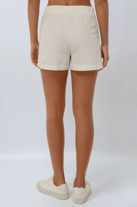 Texturierte Leinen-Optik Mini-Skorts - Image 6