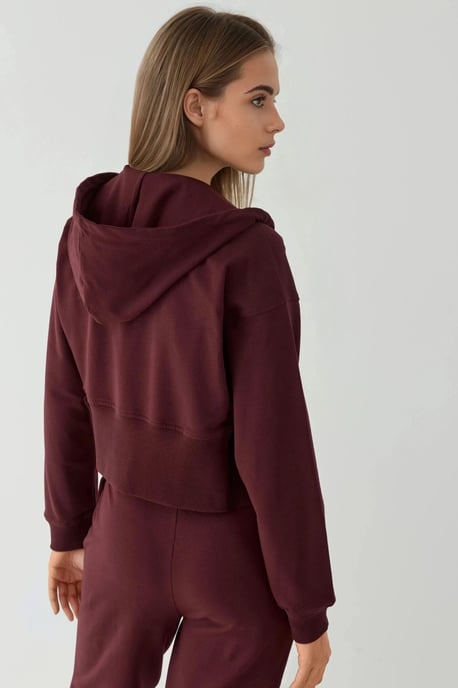 Kapuzensweatshirt mit Reißverschluss - Image 2