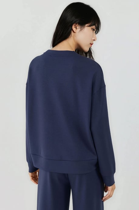 Modal Touch Basic Sweatshirt - Image 4