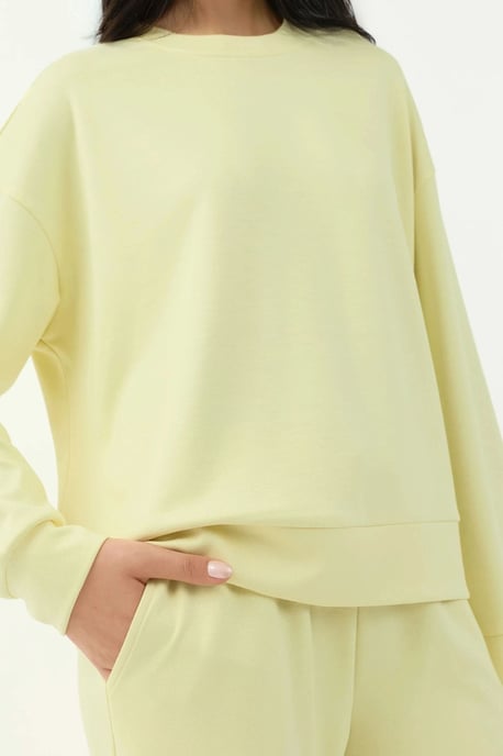 Modal Touch Basic Sweatshirt - Image 2